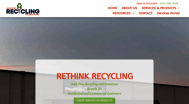 vanderlinderecycling.com