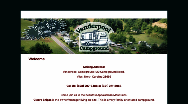 vanderpoolcampground.com