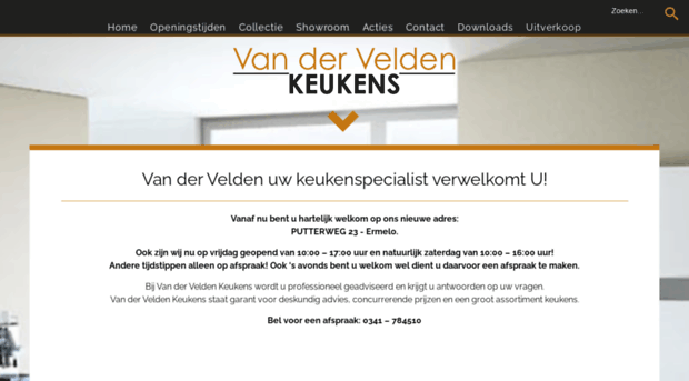 vanderveldenkeukens.com