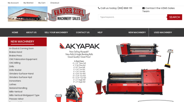 vanderzielmachinery.com