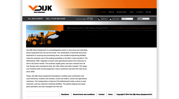 vandijkheavyequipment.com