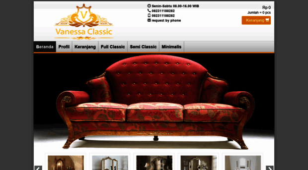 vanessaclassicfurniture.com