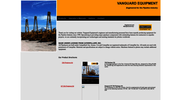 vanguardequip.com