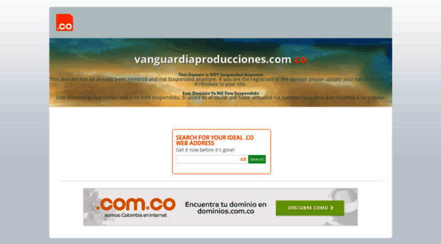 vanguardiaproducciones.com.co