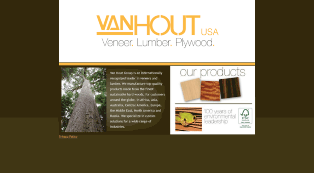 vanhoutusa.com