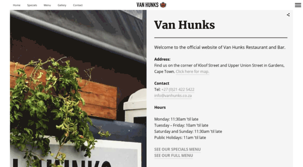 vanhunks.co.za