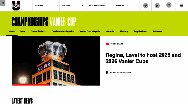 vaniercup.com