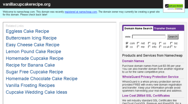 vanillacupcakerecipe.org