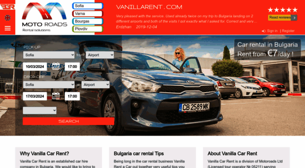 vanillarent.com