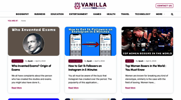 vanillatimes.com