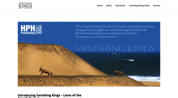 vanishingkingsbook.com