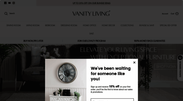 vanityliving.com