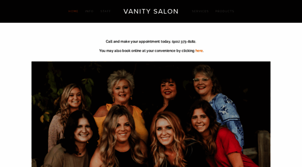 vanitysalonmemphis.com