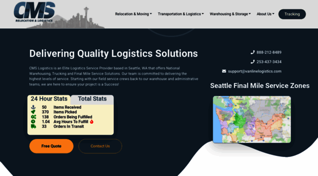 vanlinelogistics.com