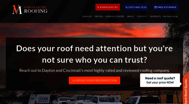 vanmartinroofing.com