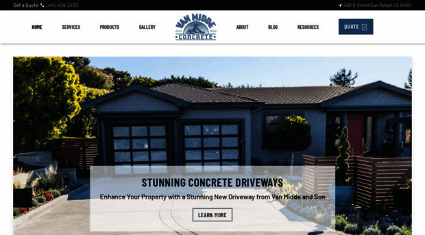 vanmiddeconcrete.com