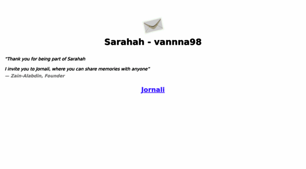 vannna98.sarahah.com