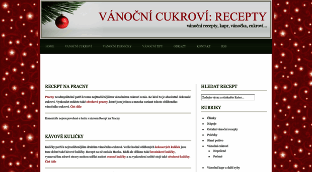 vanocnirecepty.com