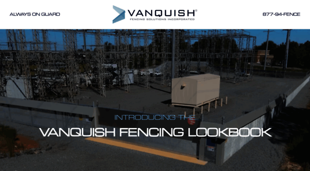 vanquishcommercialfencing.com