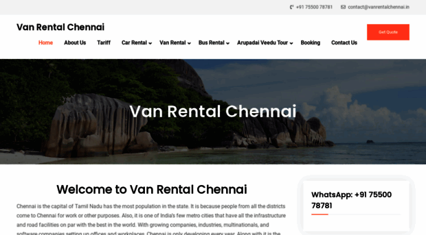 vanrentalchennai.in