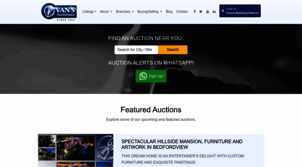 vansauctions.co.za