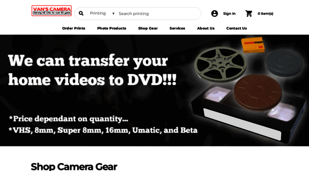 vanscamera.com