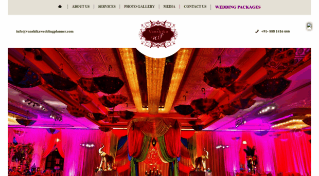 vanshikaweddingplanner.com