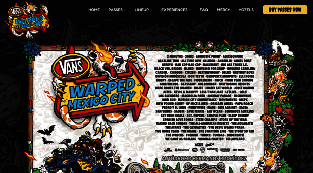 vanswarpedtourmexico.com