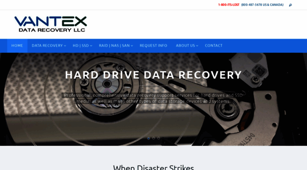 vantexdatarecovery.com