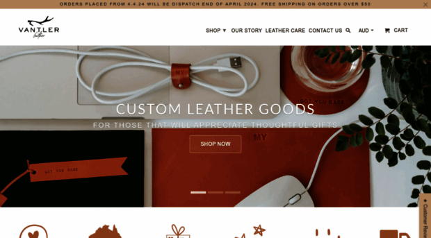 vantlerleather.com
