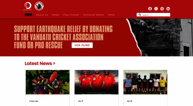 vanuatucricket.com