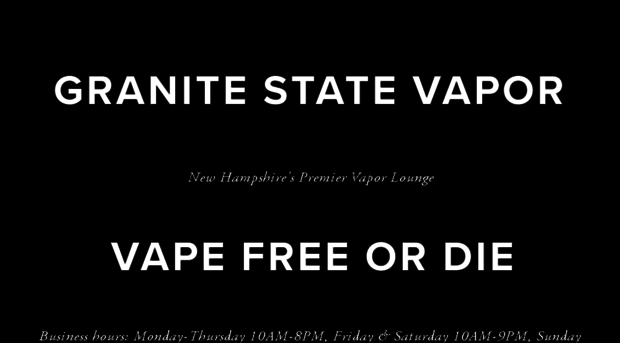 vapefreeordie.com