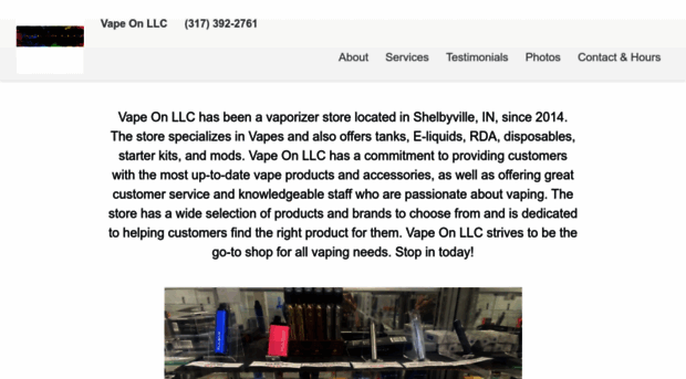 vapeonllc.com