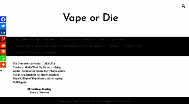 vapeordie.com