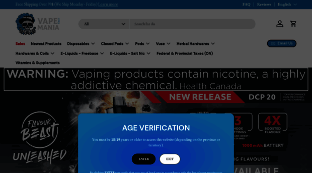 vapeshopmania.ca