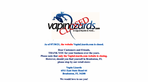 vapinlizards.com