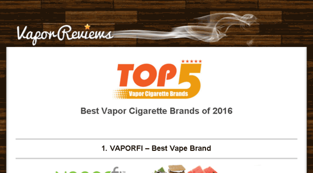 vaporcigarettebrands.com