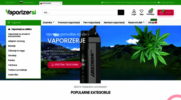 vaporizer.si