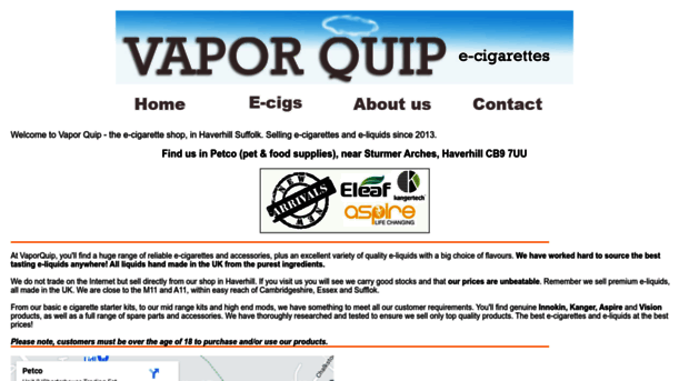 vaporquip.co.uk