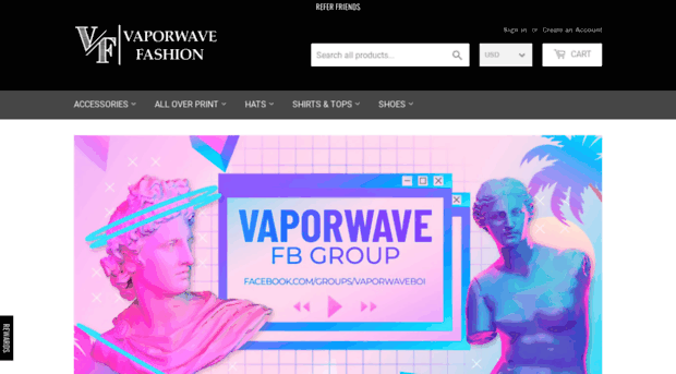 vaporwavefashion.com