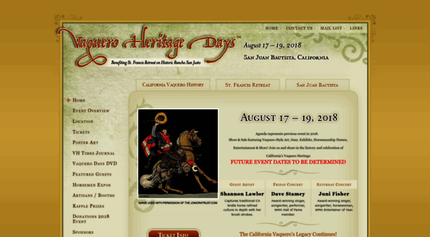 vaqueroheritagedays.com