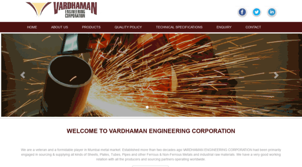 vardhamanmetals.com