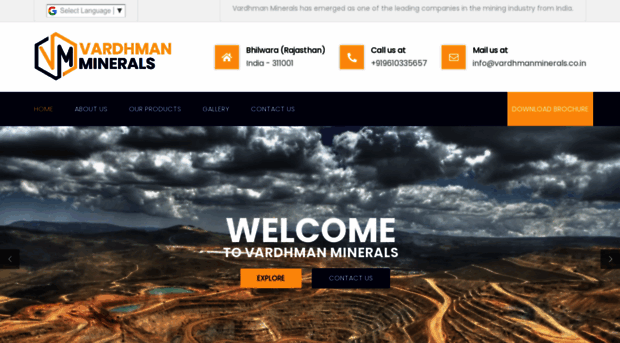 vardhmanminerals.co.in