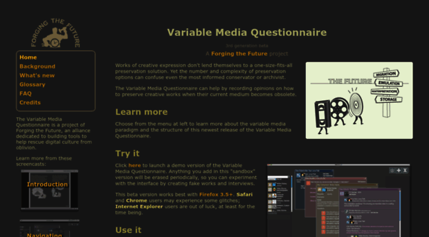 variablemediaquestionnaire.net