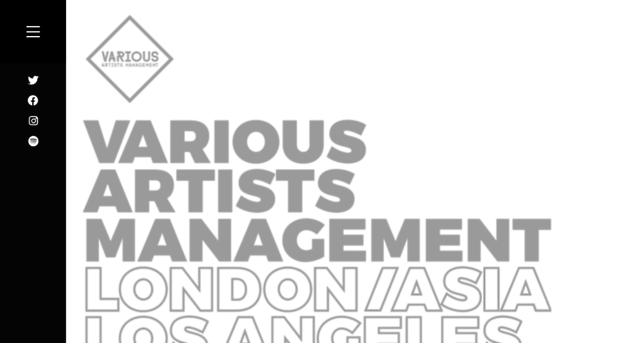 variousartistsmanagement.com