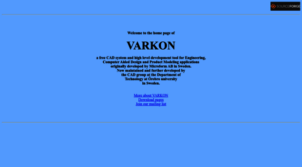 varkon.sourceforge.net