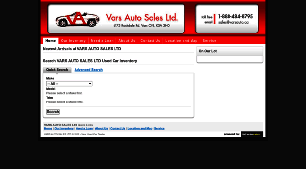 varsautosales.com