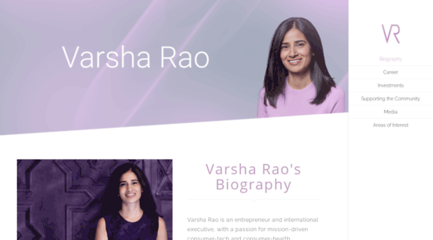 varsharao.com