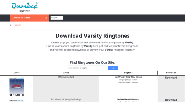 varsity.download-ringtone.com