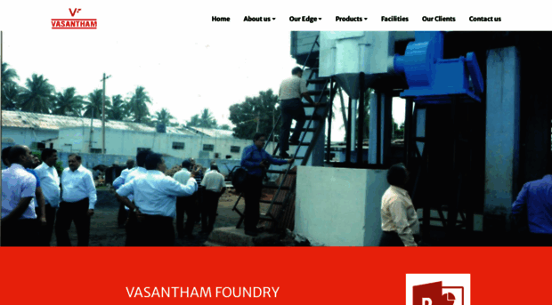 vasanthamfoundry.com